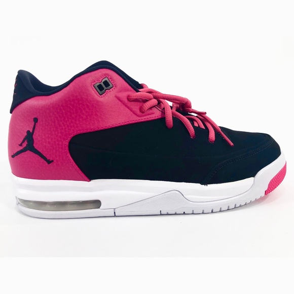 Nike Air Jordan Flight Origin 3 GG Black Pink Shoe - Picture 5 of 7